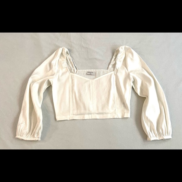 Aritzia Babaton Hadwyn Blouse Sz M - Picture 6 of 8